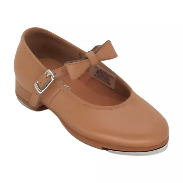 Bloch Girls Merry Jane Tap Shoe Dance, Brown Tan, Size 9 Narrow