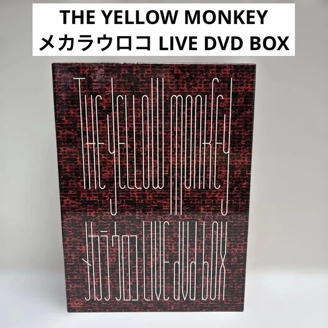 USED THE YELLOW MONKEY LIVE BOX COBA-50836-44 $293.62 - PicClick AU