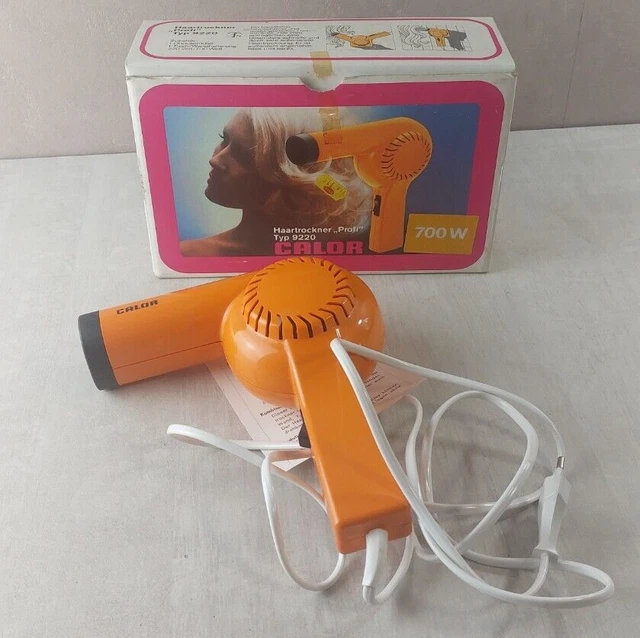 Sèche-cheveux Ancien Moulinex Manela N°5 – Occasion Fonctionnel – Vintage Rétro