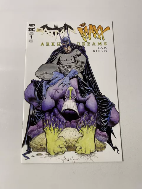 Batman/The Maxx: Arkham Dreams #1 DC/IDW Comics 2018 Sam Kieth Variant Cover B