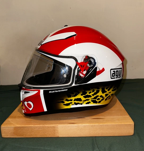 MARCO SIMONCELLI AGV Collectable Tribute Helmet K3 SV Motorcycle