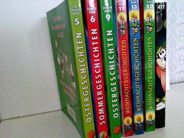 Konvolut: 7 diverse Bände Walt Disneys Lustiges Taschenbuch - Sonderband. Disney