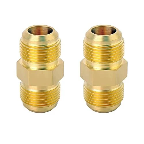 Brass Flare Fititng Connector Brass Gas Fititng Gas Adapter Union Brass Flare