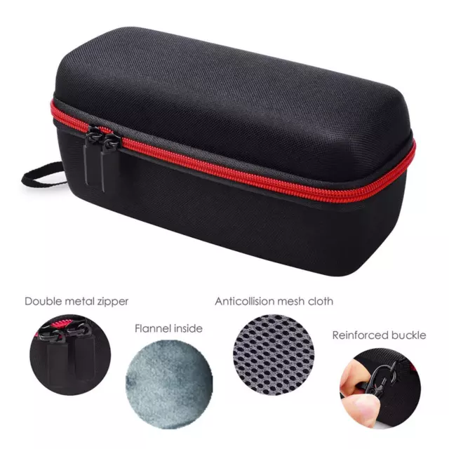 Double Zipper Carry Storage Bag Travel Case For JBL FLIP 5/4/3 Bluetooth Speaker 2