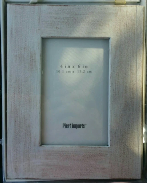 PIER 1 IMPORTS Hanging Butterfly PICTURE FRAME 4" X 6" New In Box