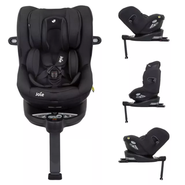 Joie 360 i-Spin Group 0+ Car Seat ISOFIX  | Coal | SEE PICS