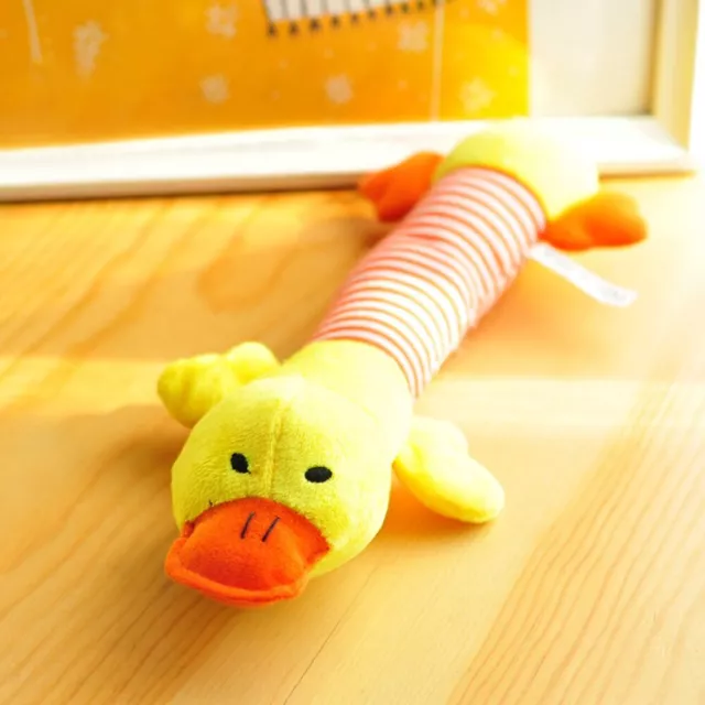 Hundespielzeug Quietscher Hund Spielzeug Plüsch Kauspielzeug Welpen Kauen Toy.. 9