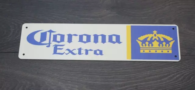 Corona Beer Tin Metal Sign Rustic Vintage Style Bar Mexican Restaurant Pub XZ