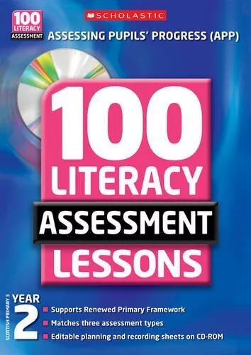 100 Literacy Assessment Lessons; Year 2 by Jones, Eileen Mixed media product The