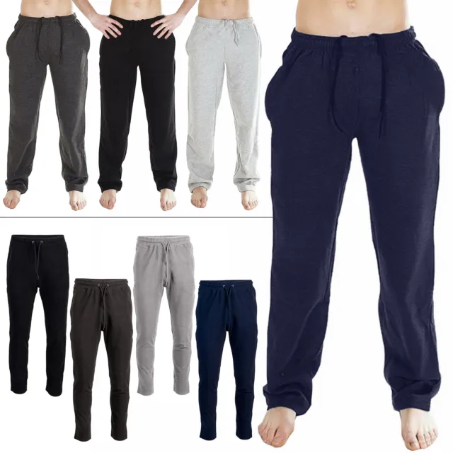 Pantalones para Hombre Polar Elástico Pantalón de Chándal con Puños