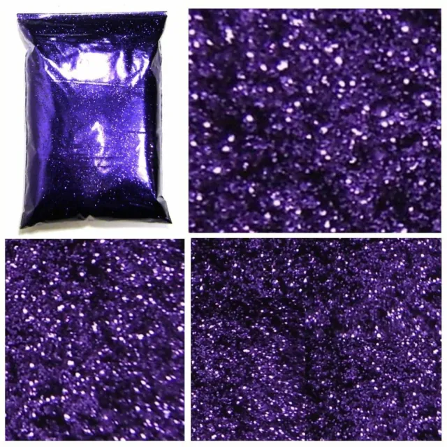 2 lb / 907g Rich Purple Metal Flake .004", .008", .015", .025" Pro Bulk Additive