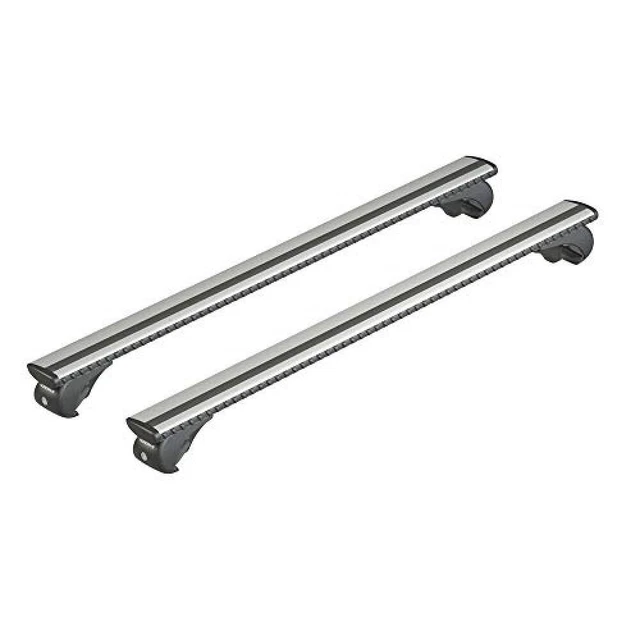 (TG. XL - 140 cm) NORDRIVE N15097 Silenzio Rail, Coppia Barre portatutto in Allu