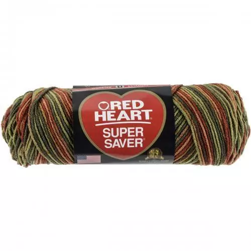 Abrigos Clark " Red Heart Súper Ahorrador Punto Yarn-Fall, Set De 7.6cm