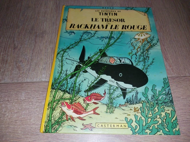 LES AVENTURES DE Tintin Tome 12 - Le Trésor De Rackham Le Rouge / Hergé