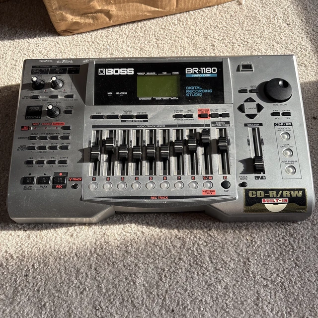 BOSS BR-1180 MTR Multi-Track Recorder No adapter Untested As