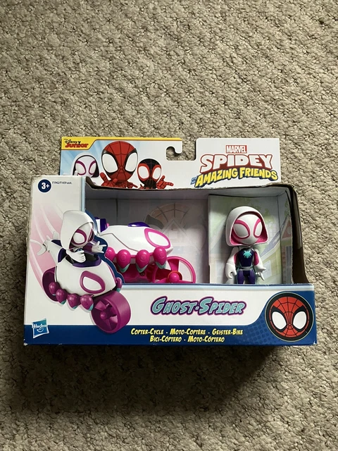 Hasbro Marvel Spidey and His Amazing Friends Dino-Webs, Dino Heroes & Lizard Action Figures Set