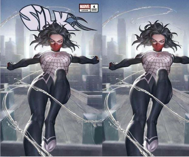 Silk #4 Junggeun Yoon Trade Dress + Virgin Variant Set LTD to 1000 Marvel Comic
