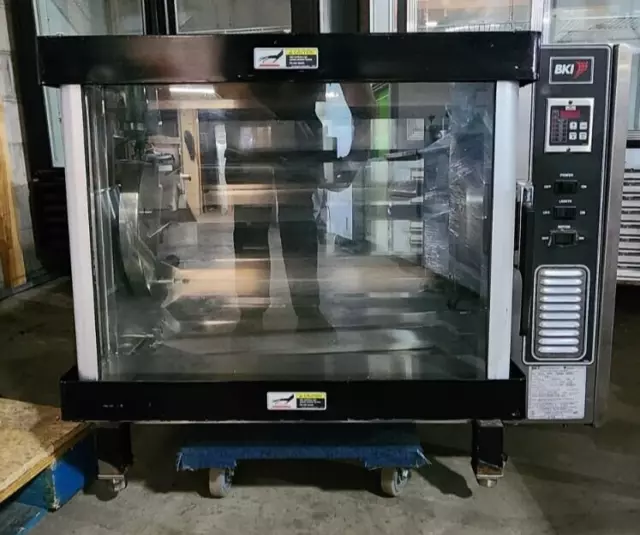 BKI  Revolving Electric Rotisserie Model DR-34 Used Tested