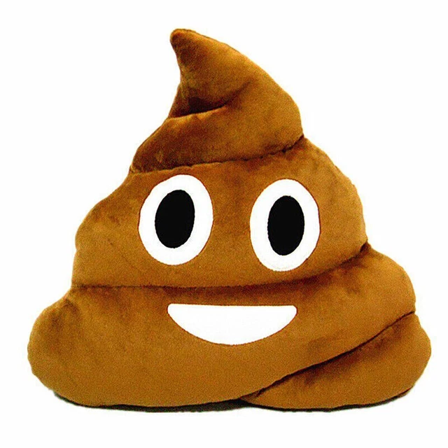 POOP POO FAMILY Emoji Emoticon Pillow Stuffed Soft Plush Toys Gifts 