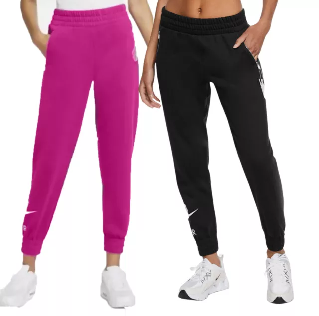 Nike Women's Sportswear Fleece Jogger Sweatpants Plus Size 1X 2X 3X Pink Black