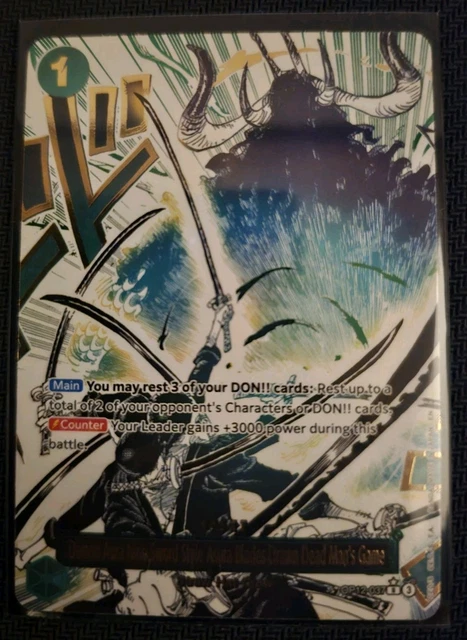 【PSA10】 DEAD MAN'S GAME ALTERNATE ART Demon Aura Nine Sword Style Asura Blades Drawn Dead Man's