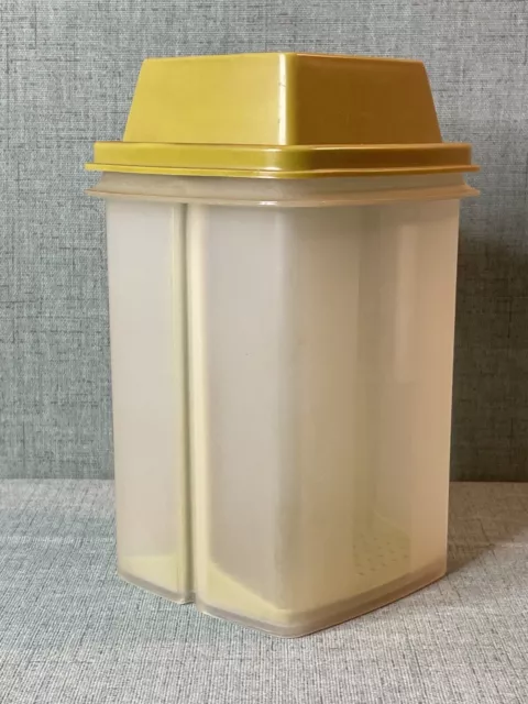 Vintage Tupperware Pickle Keeper 3 Pc Complete Clear and Avocado Green