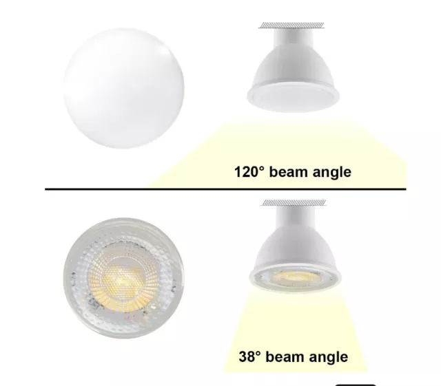 Lot de 10 ampoule GU10 LED basse consommation de 3 a 8w au choix ! 2