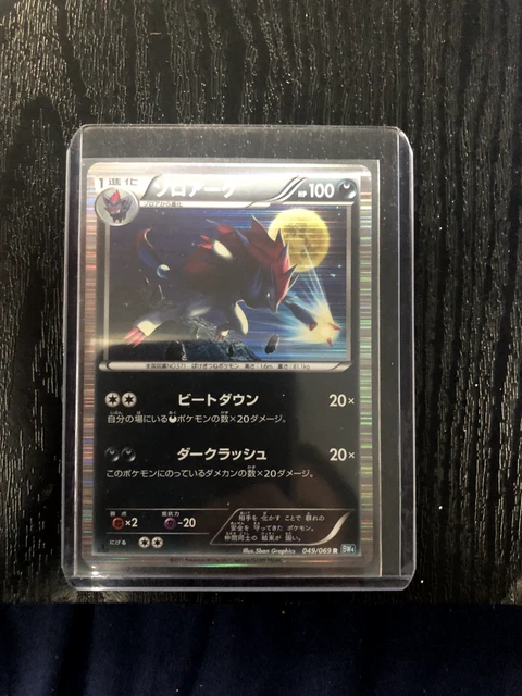 ZOROARK HOLO PSA 10 GEM MINT - Dark Rush 1st Edition Holo - 049