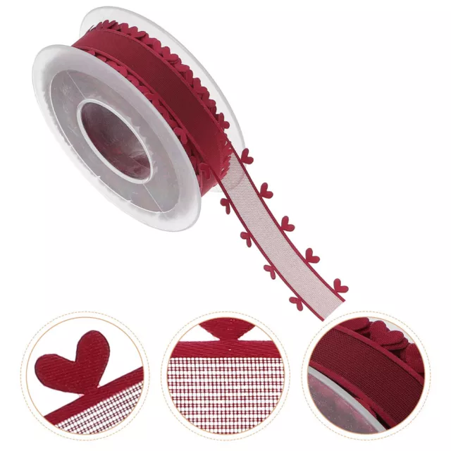 Valentine' S Day Ribbons Gift Ribbon Gift Wrapping Ribbon