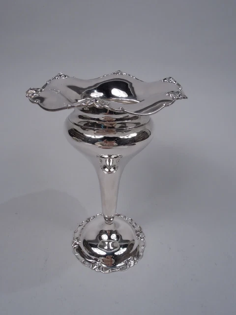 Gorham Vaso 4678A Antico Edwardian Arte Nouveau Americana Argento Sterling 1904