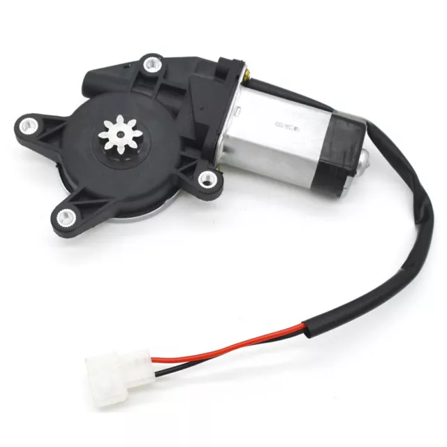 12V Electric Car Window Lifter Motor 4 Holes Flat Axis Left & Right Gear 3