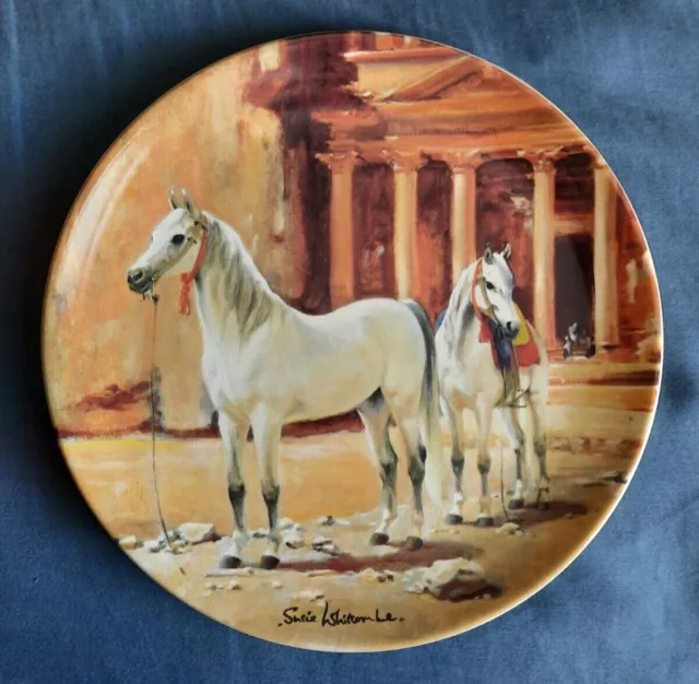 The Arabian Collectors Plate by Susie Whitcombe The Noble Horse #4 Spode 1988
