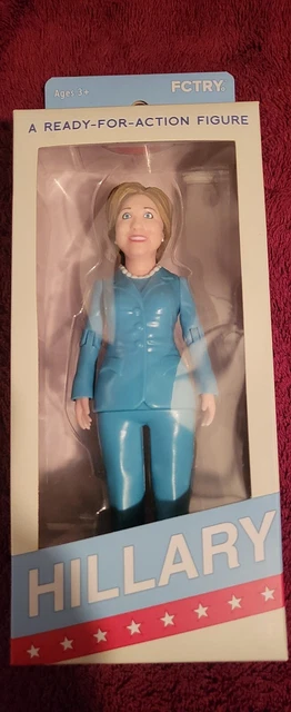 Hillary Rodham Clinton Ready For Action Figure FCTRY 2016 Mike Leavitt Clinton