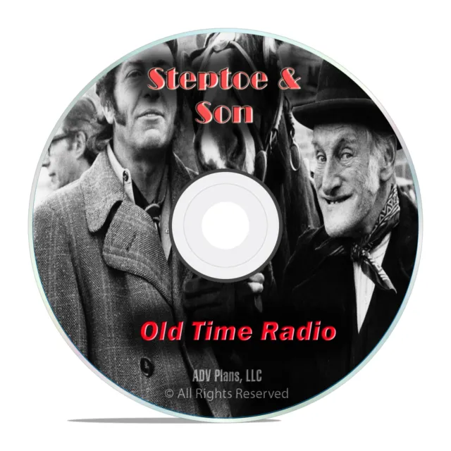 Steptoe & Son, 1,254 Old Time Radio Shows, British Sitcom Comedy DVD G78