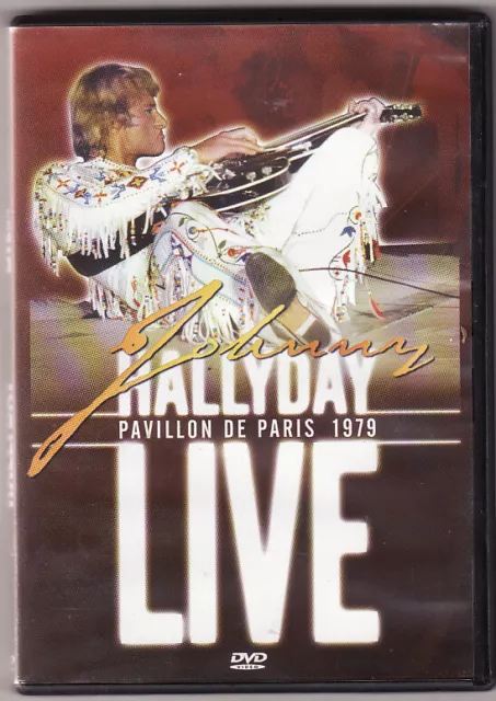 Dvd-Film- Johnny Hallyday-Pavillon De Paris  1979-Live.