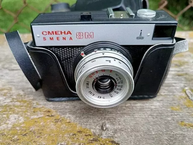 Film Camera 35mm Tested SMENA-8M lens TRIPLET-43 4/40 Rare Vintage Cameras LOMO