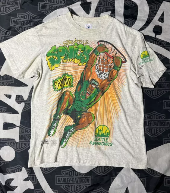 Vintage New Jersey Nets Bob Lainer Zubaz T-shirt Brooklyn 90s KD