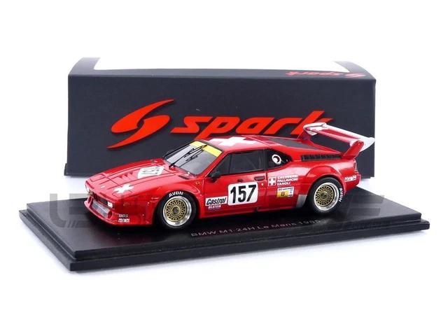 Miniature SPARK 1/43 - BMW M1 Du Mans 1984 - S6409 Neuve Sous Boîte