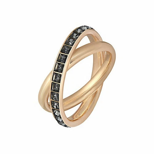 Swarovski | Dynamic Rose Gold Ring ✪New✪ 5184225 60 9 Nrw Cry Sini Rare Retired