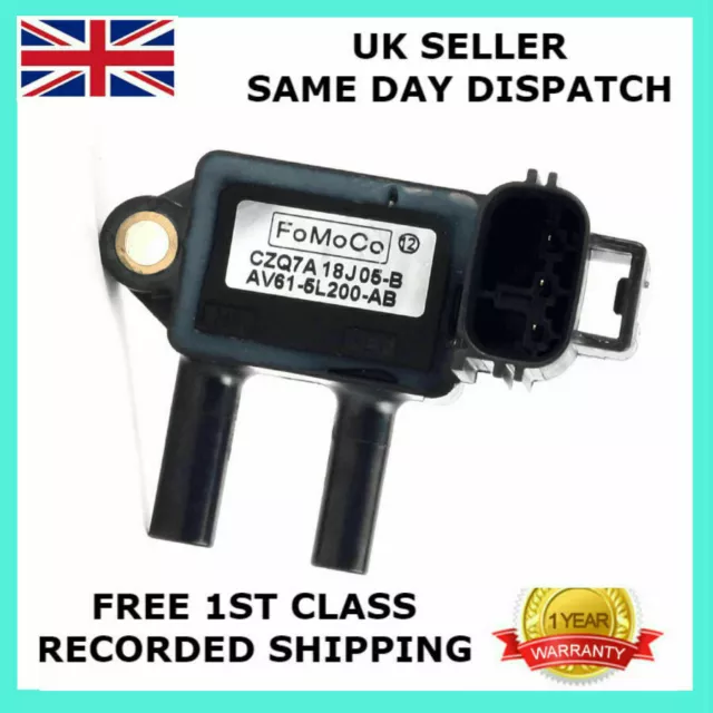 Brand New Ford Kuga 2.0 Tdci 2010-12 Dpf  Pressure Sensor Volvo 1.6 D D2 Drive