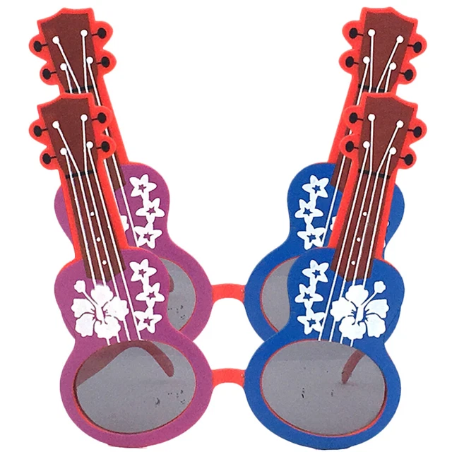 2 piezas gafas de sol de gran tamaño regalos para música Halloween Abs niño