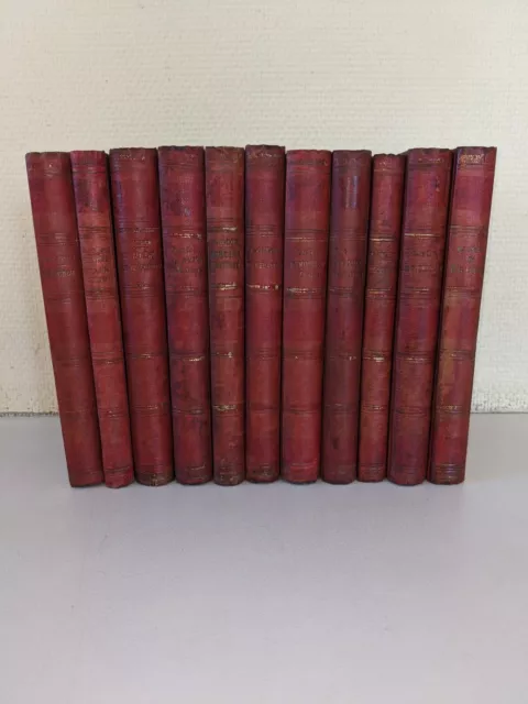 livre ancien-1 lot de 11 livres de Paul De Kock -sd (env. 1910 )