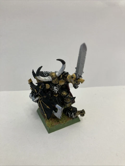 WARHAMMER VARDEK CROM the Conquerer | Metal OOP Chaos Warriors 2003 Edition A EUR 37,95 - FR