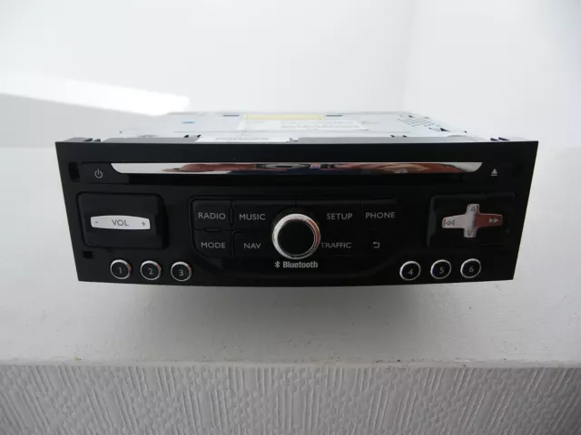 Peugeot  Citroen  Autoradio Cd Gps Rt6 Rneg2 Bluetooth