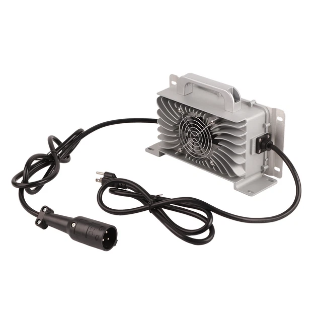 Batteria per carrello da golf 48 V 15 A IP67 110-130 V 3 pin spina rotonda parte per