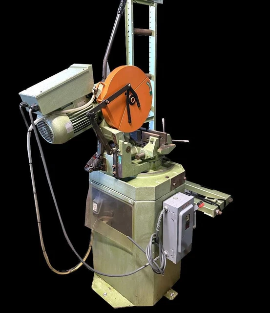 Scotchman 350LT Circular Cold Saw 3 / 2.5 HP 460V 3 Phase w/ Feed Table