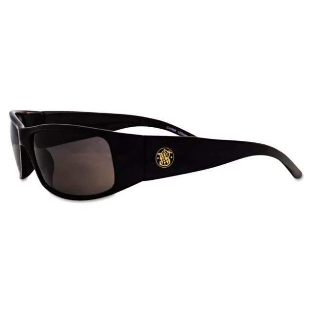Smith & Wesson Elite Safety Eyewear Black Frame Smoke Anti-Fog Lens 21303