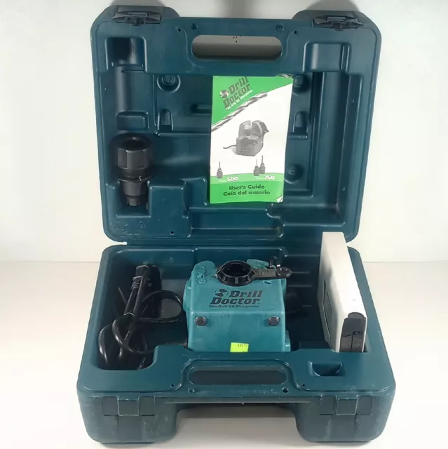 Afilador de brocas Drill Doctor modelo 500 con estuche rígido original