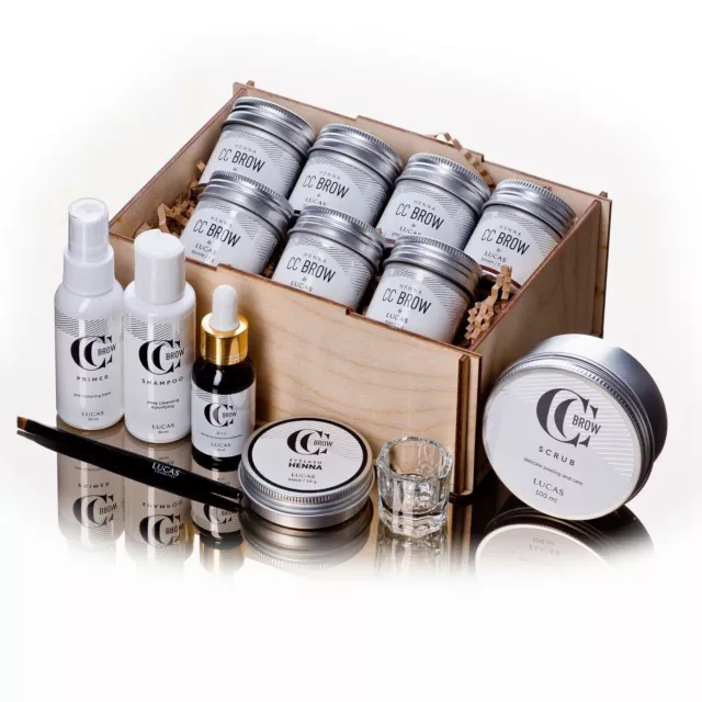 CC Brow Henna Eyebrow & Eyelash Tinting Products, Permanent Chna Dye 5 g