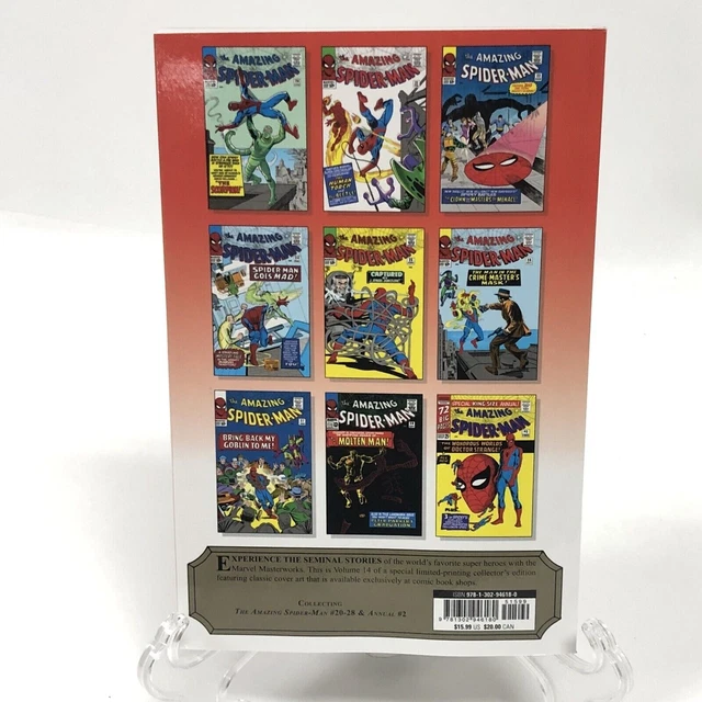 Amazing Spider-Man Mighty Marvel Masterworks 3 DM Ditko Cover New Marvel GN-TPB 3